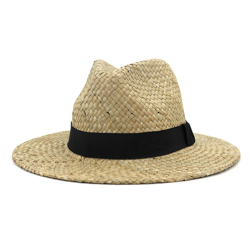 Boné Fedora Masculino Faixa Personalizada Salt Grass